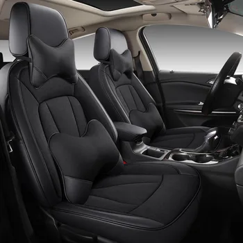 Vlastné auto kryt sedadla nastavte kožené na BMW X1 X2 X3 X4 E84 E83 F25 F26 F39 G01 G02 F97 F98 Interiéru vozidla Príslušenstvo kryt styling